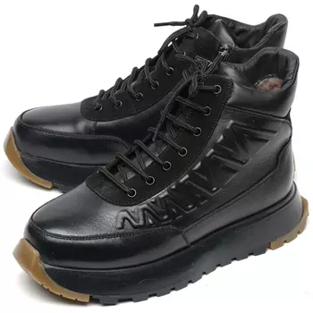 женские ботинки натуральная кожа / натуральный мех corvetto