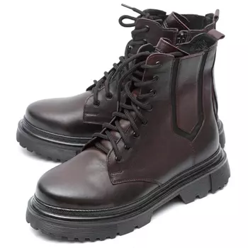 женские ботинки натуральная кожа / натуральный мех corvetto