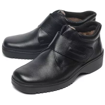 женские ботинки натуральная кожа / натуральный мех марко