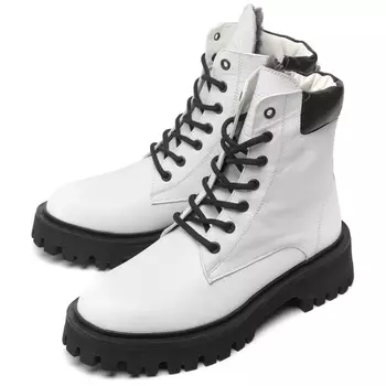 женские ботинки натуральная кожа / натуральный мех corvetto