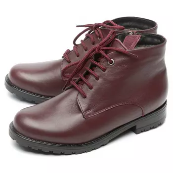 женские ботинки натуральная кожа /шерсть