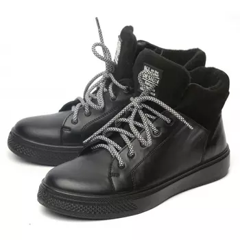 женские ботинки натуральная кожа / велюр / байка марко