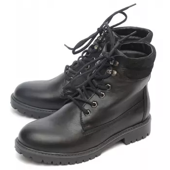 женские ботинки натуральная кожа +велюр / шерсть росвест