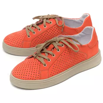 женские кеды натуральная кожа (нубук) corvetto