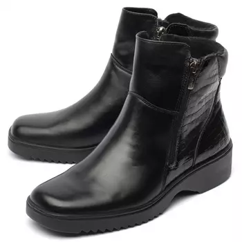 женские полусапоги натуральная кожа / байка марко