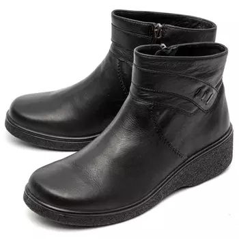 женские полусапоги натуральная кожа / байка росвест