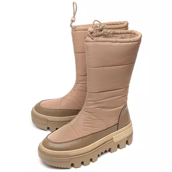 женские полусапоги текстиль + натуральная кожа / шерсть salamander