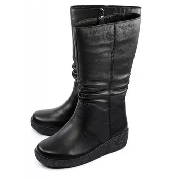 женские сапоги натуральная кожа натуральный мех gugu