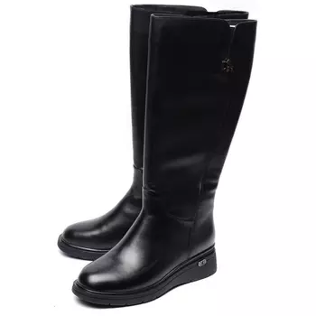 женские сапоги натуральная кожа натуральный мех+евромех gugu