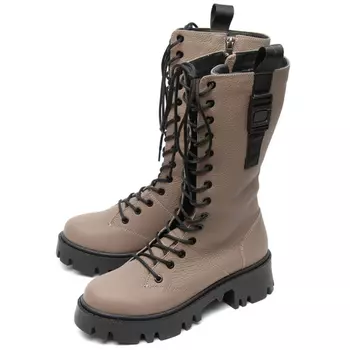 женские сапоги натуральная кожа / шерсть+байка corvetto