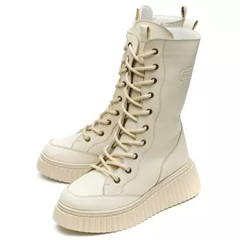 женские сапоги натуральная кожа / шерсть corvetto