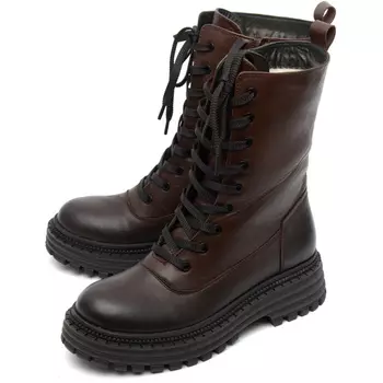 женские сапоги натуральная кожа / шерсть corvetto