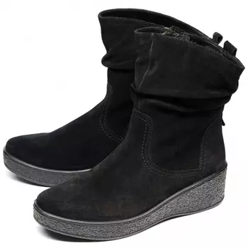 женские сапоги натуральная кожа / шерсть росвест