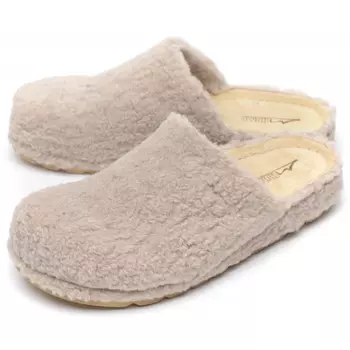 женские тапочки экомех/натуральная кожа марко