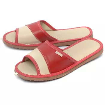 женские тапочки натуральная кожа evalli