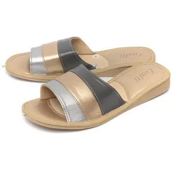 женские тапочки натуральная кожа evalli