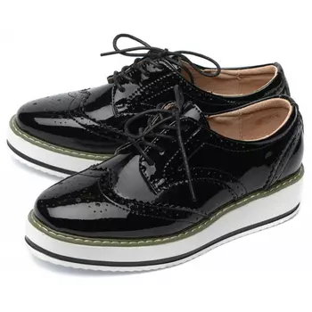 женские туфли натуральная кожа (лак) bnf