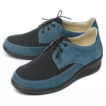 женские туфли натуральная кожа (нубук) + спецтекстиль corvetto