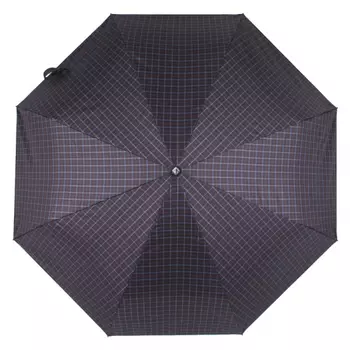 зонт мужской семейный клетка автомат антиветер flioraj