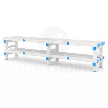 Мебель Скамья двухуровневая усиленная