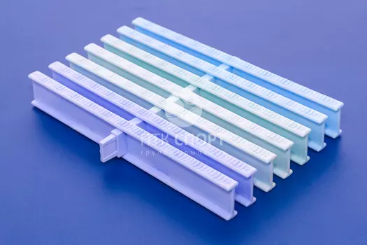 Оборудование для бассейнов Решетка для переливных каналов цветная (1 замок)