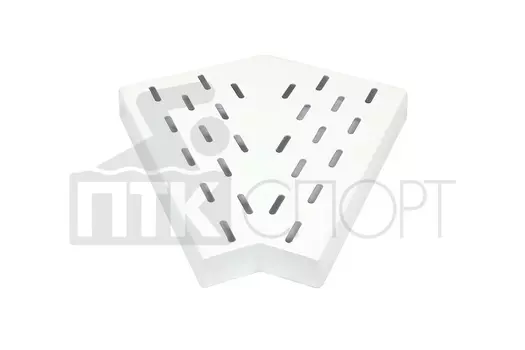 Оборудование для бассейнов Угловой элемент 45° для переливных каналов