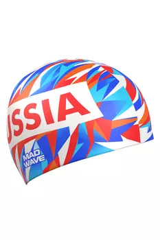 Силиконовая шапочка для плавания Russia