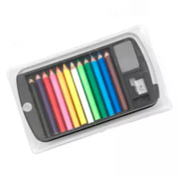 Мини-карандаши в пенале