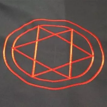 Алтарное покрывало «Гексаграмма в круге»