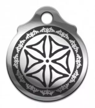 Амулет Цветок Афродиты, (медсталь)