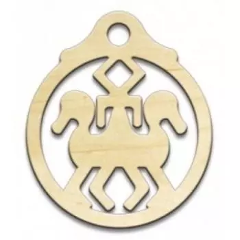 Амулет Даждьбог, клен