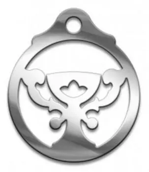 Амулет Дом полная чаша, (медсталь)