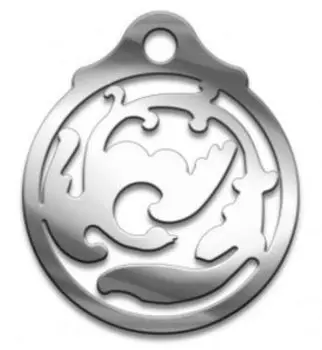 Амулет Феникс, (медсталь)