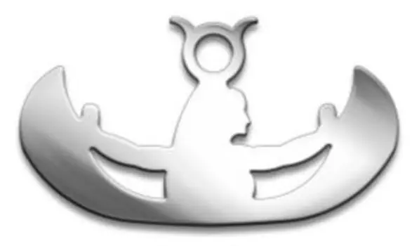 Амулет Исида, (медсталь)