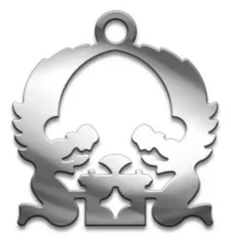 Амулет Ковчег завета, (медсталь)