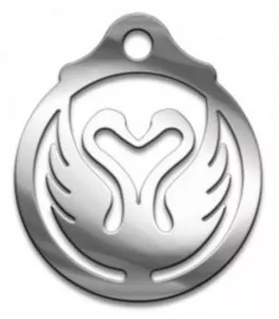 Амулет Лебеди любви, (медсталь)