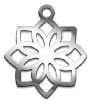 Амулет Лотос совершенства, (медсталь)