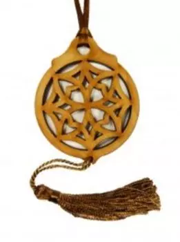 Амулет Ловец красоты и очарования, бук, 7х6 см