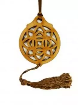 Амулет Ловец привлечения любви, бук, 7х6 см