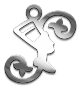 Амулет Нефертити, (медсталь)