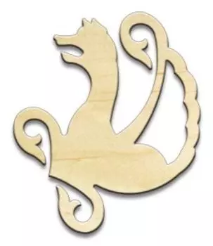 Амулет Огненная лисица, клен