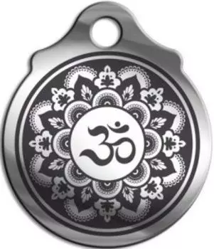 Амулет Ом, медицинская сталь