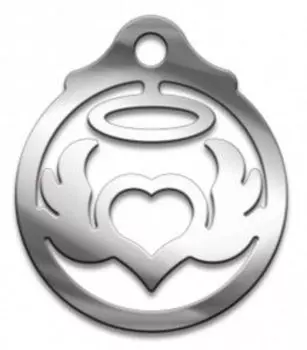 Амулет Поцелуй ангела, (медсталь)