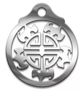 Амулет Пять благ, (медсталь)