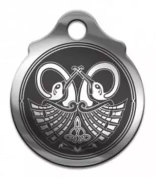 Амулет Птицы Клиодны, (медсталь)