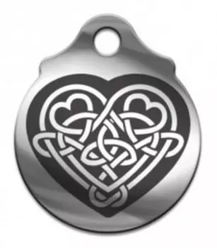 Амулет Сердечные узлы, (медсталь)