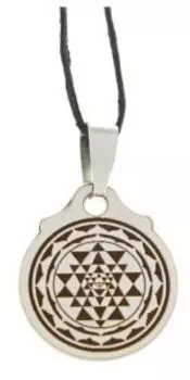 Амулет Шри Янтра, медицинская сталь