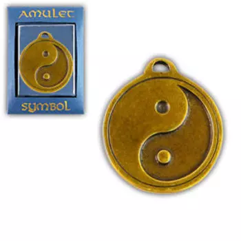 Амулет The Cult! №06 металлический «Инь-Ян»