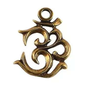 Амулет The Cult! №21 металлический «Ом»