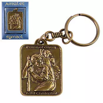 Амулет The Cult! №24 металлический «Святой Христофор»